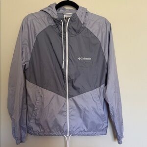 Columbia Men's Two-Tone Gray Windbreaker